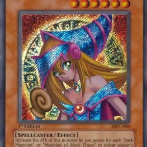 Dark Magician Girl MFC-000 1st Edition Magicians Force Secret Rare English card front