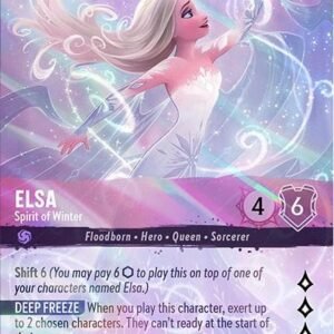 Elsa Spirit of Winter 207/204 Enchanted The First Chapter English card front