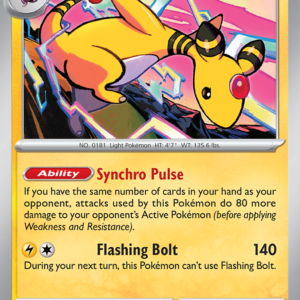 Ampharos 29/86 Chaos Rising English card front