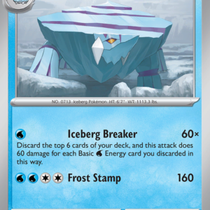 Avalugg 24/86 Chaos Rising English card front