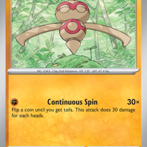 Baltoy 46/86 Chaos Rising English card front