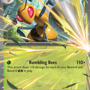 Beedrill ex 3/86 Chaos Rising English card front