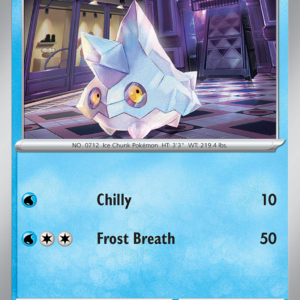 Bergmite 23/86 Chaos Rising English card front