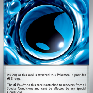 Bubbly Water Energy 84/86 Chaos Rising English card front