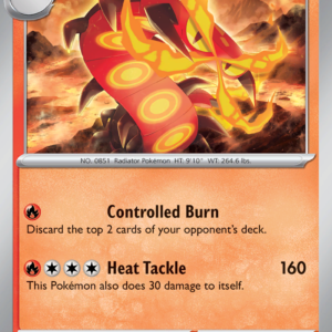Centiskorch 10/84 Pitch Black English card front
