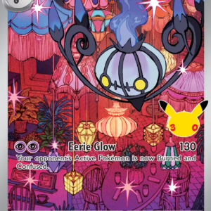 Chandelure 137/128 30th Celebration English card front