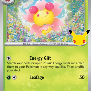 Cherrim 7/128 30th Celebration English card front