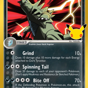 Dark Tyranitar 19 30th Celebration: Classic Collection English card front