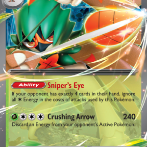 Decidueye ex 12/88 Perfect Order English card front