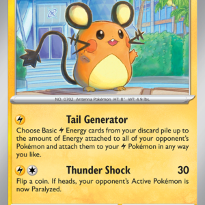 Dedenne 29/88 Perfect Order English card front