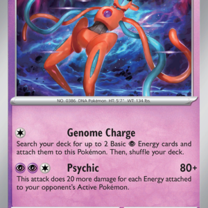 Deoxys 31/86 Chaos Rising English card front