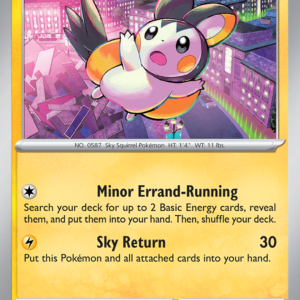 Emolga 30/86 Chaos Rising English card front