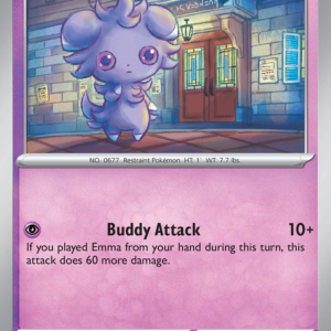 Espurr 36/86 Chaos Rising English card front