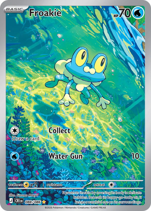 Froakie 88/86 Chaos Rising English card front