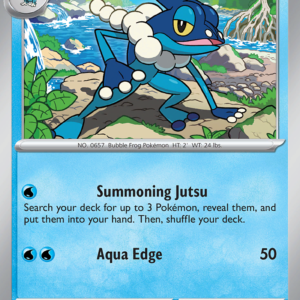 Frogadier 21/86 Chaos Rising English card front