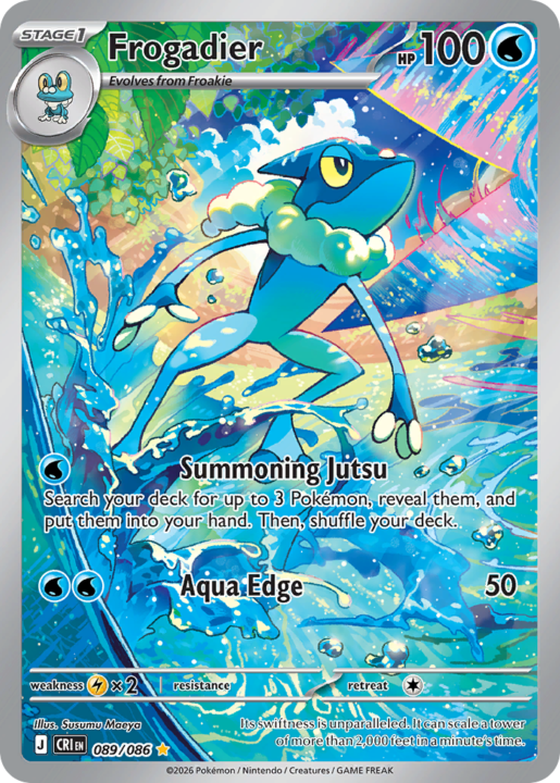 Frogadier 89/86 Chaos Rising English card front