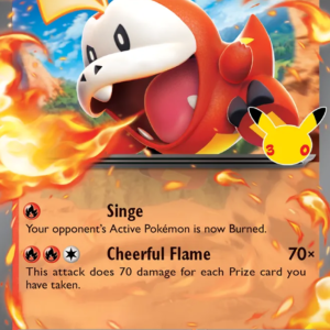 Fuecoco ex 15/128 30th Celebration English card front
