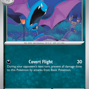 Golbat 50/86 Chaos Rising English card front
