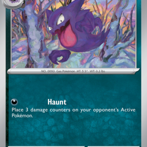 Haunter 49/88 Perfect Order English card front