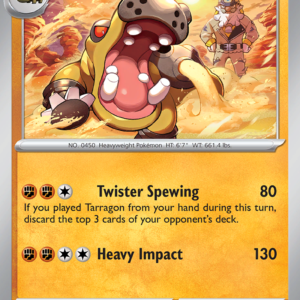 Hippowdon 40/88 Perfect Order English card front