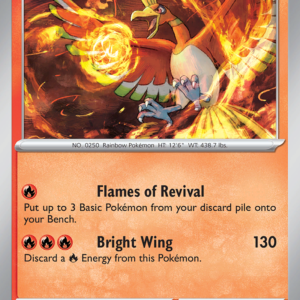 Ho-Oh 10/86 Chaos Rising English card front