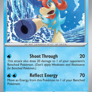 Keldeo 19/86 Chaos Rising English card front