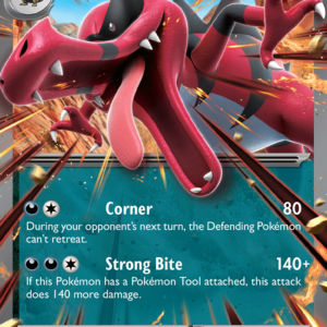 Krookodile ex 55/86 Chaos Rising English card front