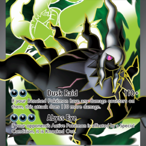 Mega Darkrai ex 101/84 Pitch Black English card front