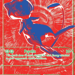 Mew R/128 30th Celebration English card front