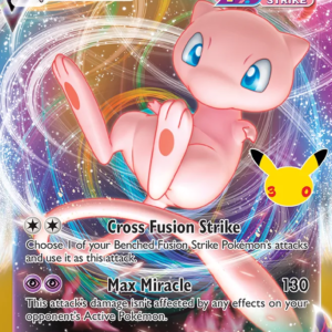 Mew VMAX 114 30th Celebration: Classic Collection English card front