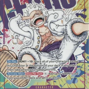 Monkey D. Luffy OP05-119 Alternate Art English card front