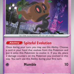 Phantump 38/86 Chaos Rising English card front