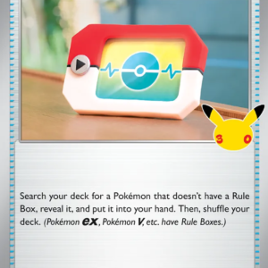 Poké Pad 126/128 30th Celebration English card front