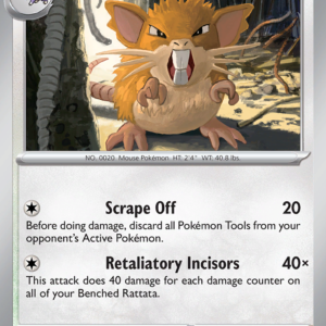 Raticate 61/88 Perfect Order English card front