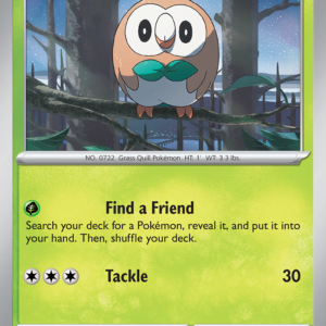Rowlet 10/88 Perfect Order English card front