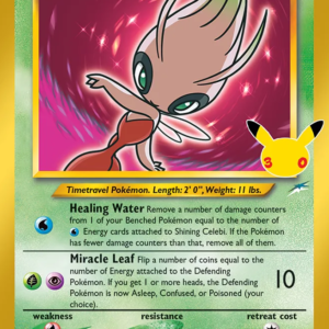 Shining Celebi 106 30th Celebration: Classic Collection English card front