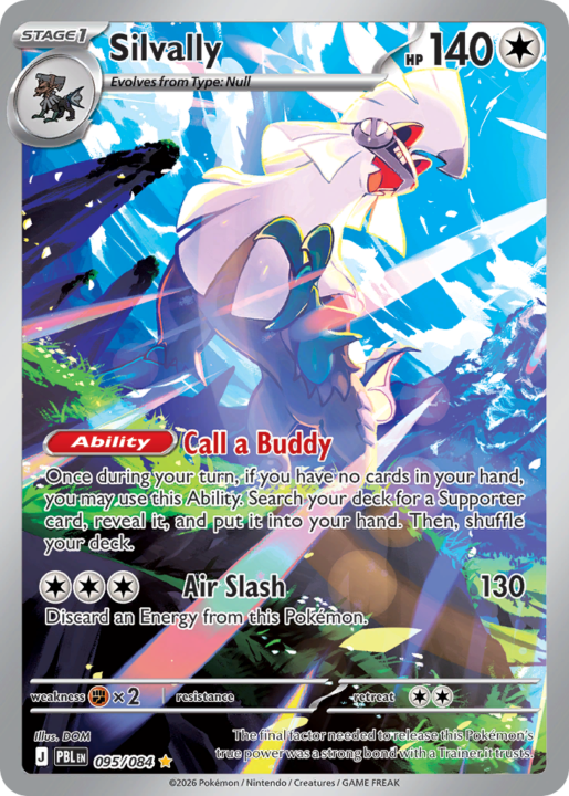 Silvally 95/84 Pitch Black English card front