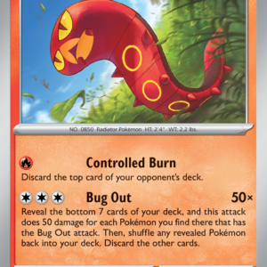 Sizzlipede 9/84 Pitch Black English card front