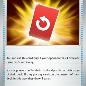 Special Red Card 82/86 Chaos Rising English card front