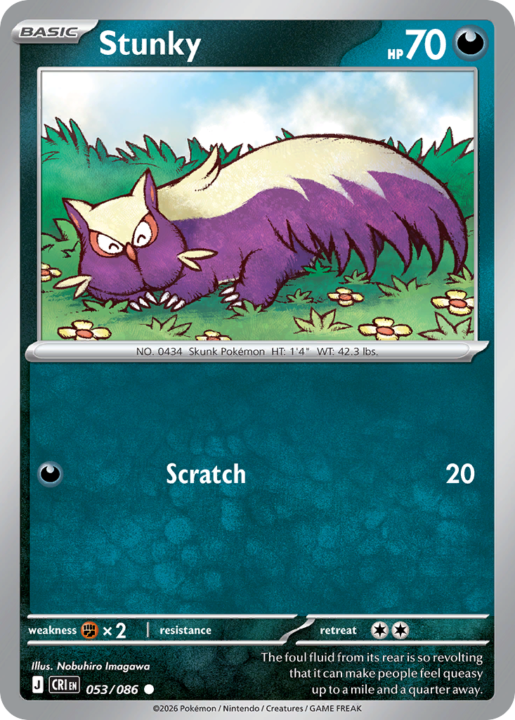 Stunky 53/86 Chaos Rising English card front