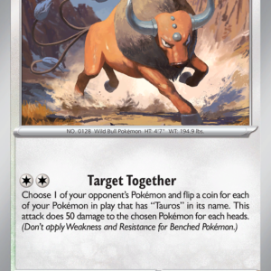 Tauros 69/86 Chaos Rising English card front