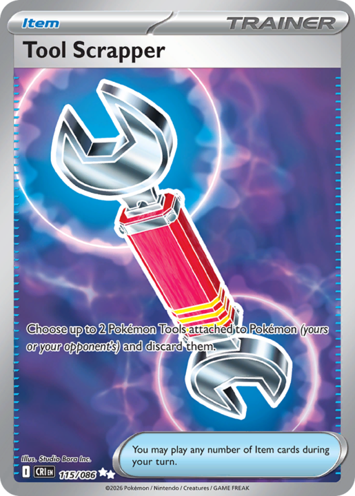 Tool Scrapper 115/86 Chaos Rising English card front