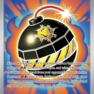 Tremendous Bomb 113/84 Pitch Black English card front