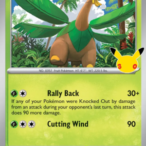 Tropius 5/128 30th Celebration English card front