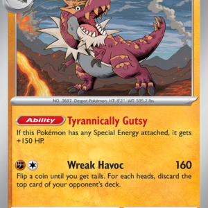 Tyrantrum 45/88 Perfect Order English card front