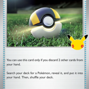 Ultra Ball 128/128 30th Celebration English card front