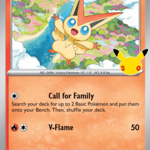 Victini 13/128 30th Celebration English card front