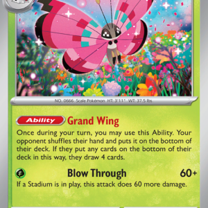 Vivillon 9/88 Perfect Order English card front